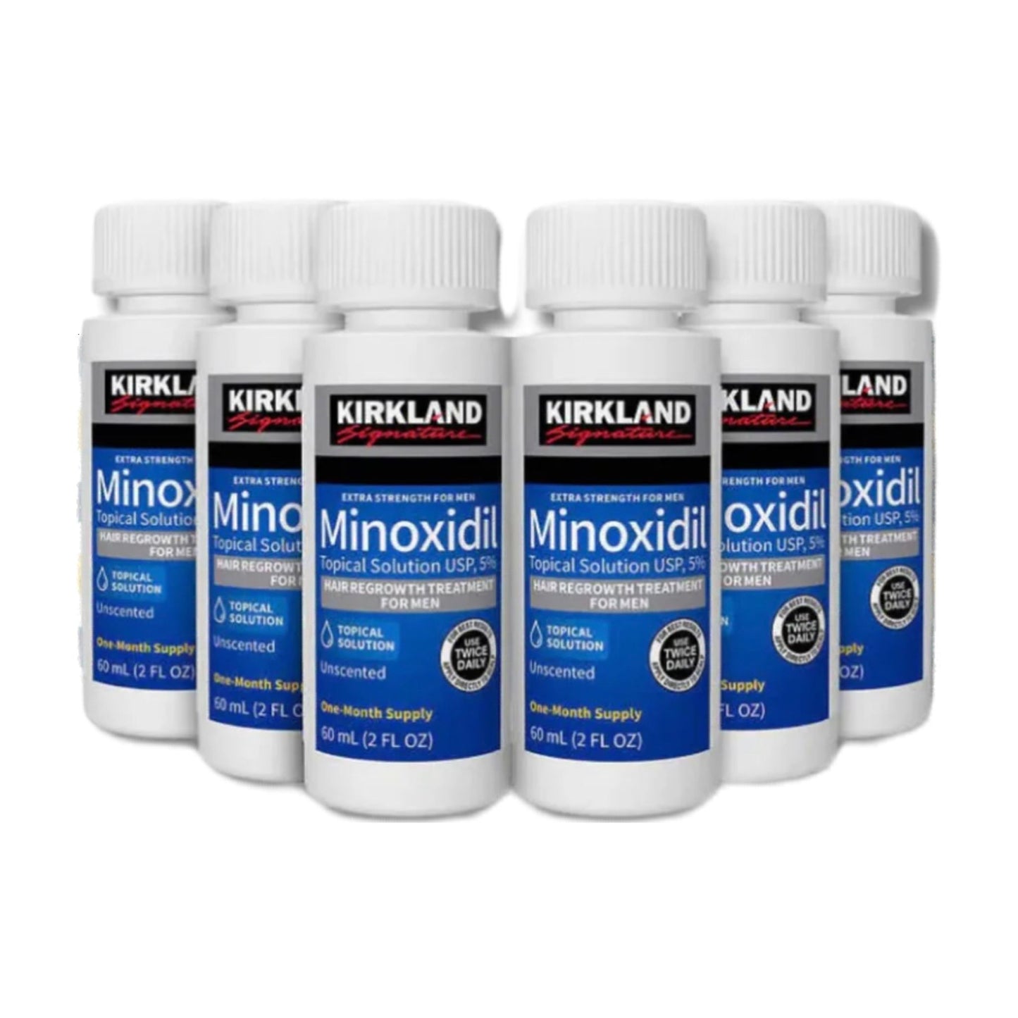 Minoxidil Kirkland Loción 5% 6 + Dermaroller