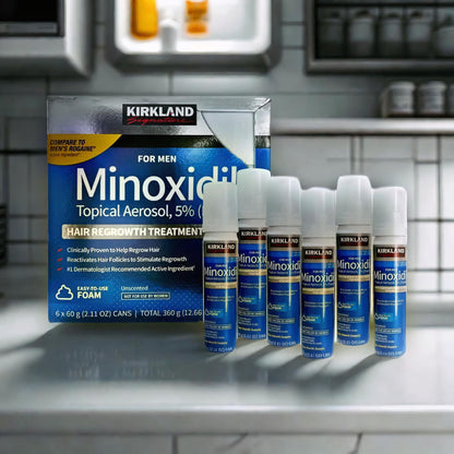 Minoxidil Kirkland 5% Espuma 6