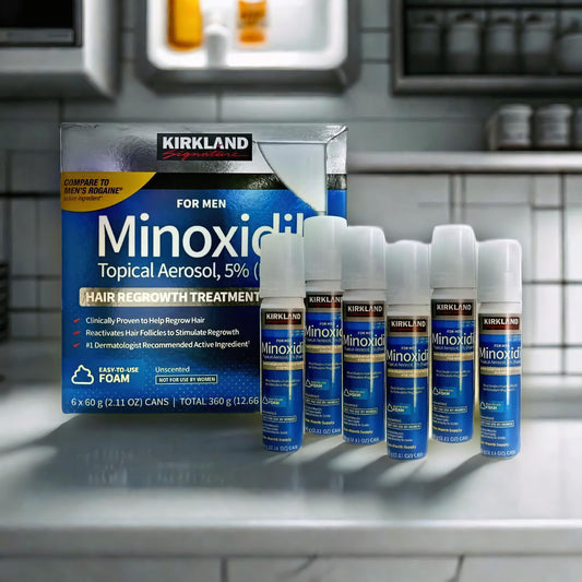 Minoxidil Kirkland 5% Espuma 6