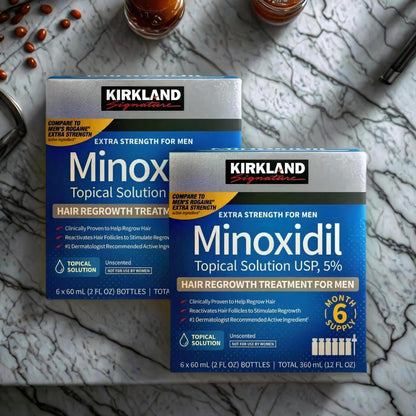 Sealed Box 2 Kirkland Minoxidil 5% Lotion